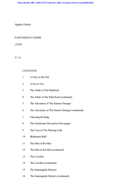Agatha Christie - Partners In Crime.pdf